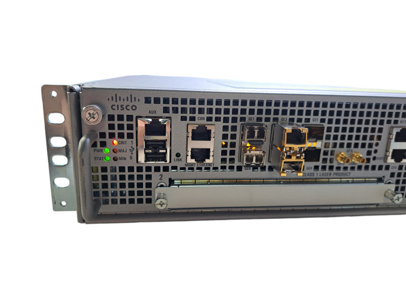 Cisco ASR1002-X Services Managed Router Chassis w / Dual ASR1002-PWR-AC