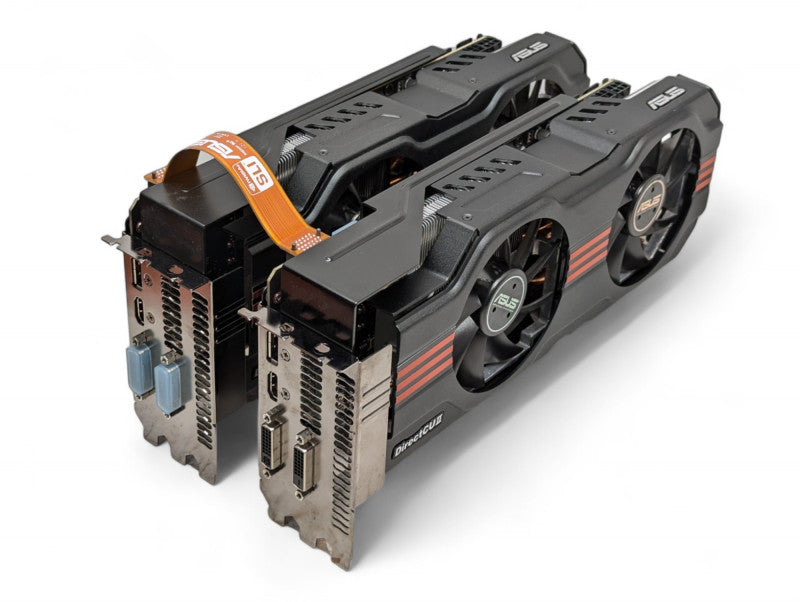 ASUS GTX 680 DirectCU II OC gtx 680-dc20-2gd5 SLI Setup  -