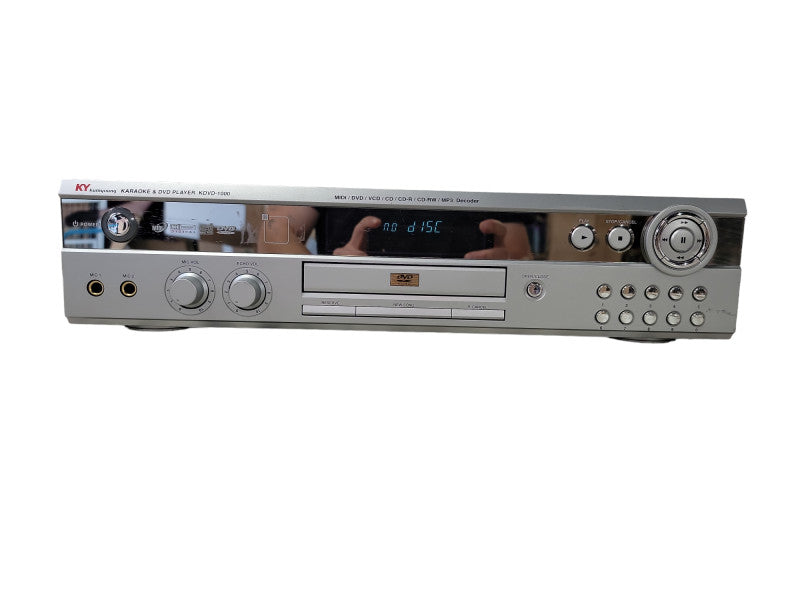 K POP KY Kumyoung KDVD-1000 Karaoke cd Dvd Player Tested Fun sing KPOP 1000