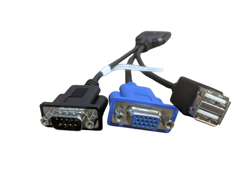 Adapter Cable KVM Cable Port+USB+VGA 409496-001 416003-001 Q