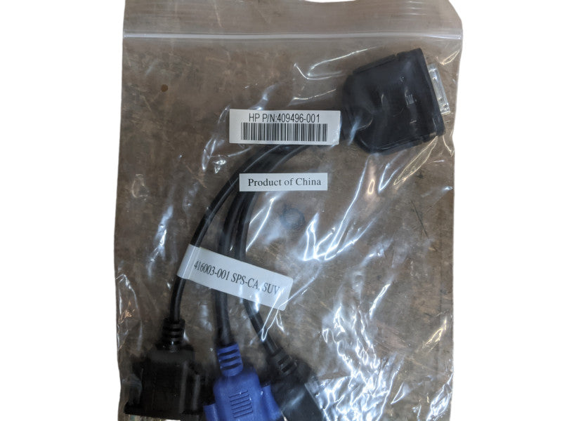 Adapter Cable KVM Cable Port+USB+VGA 409496-001 416003-001 Q