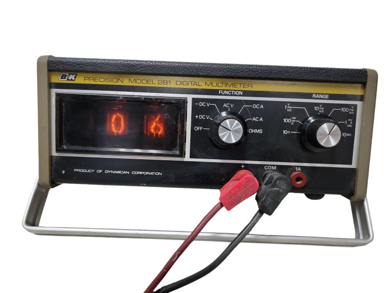 Vintage B&K Precision Electronic Digital Multimeter Model 281 Dynascan Produc