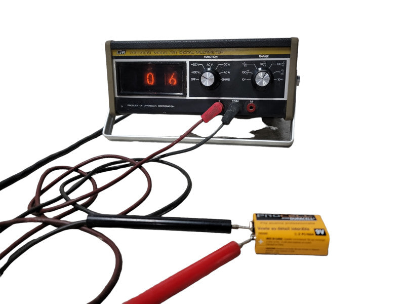 Vintage B&K Precision Electronic Digital Multimeter Model 281 Dynascan Produc