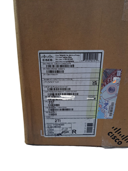 Cisco CS-KIT-K9 Webex Room Kit Spark Room Kit w/ Touch 10 TTC7-23 TTC5-09
