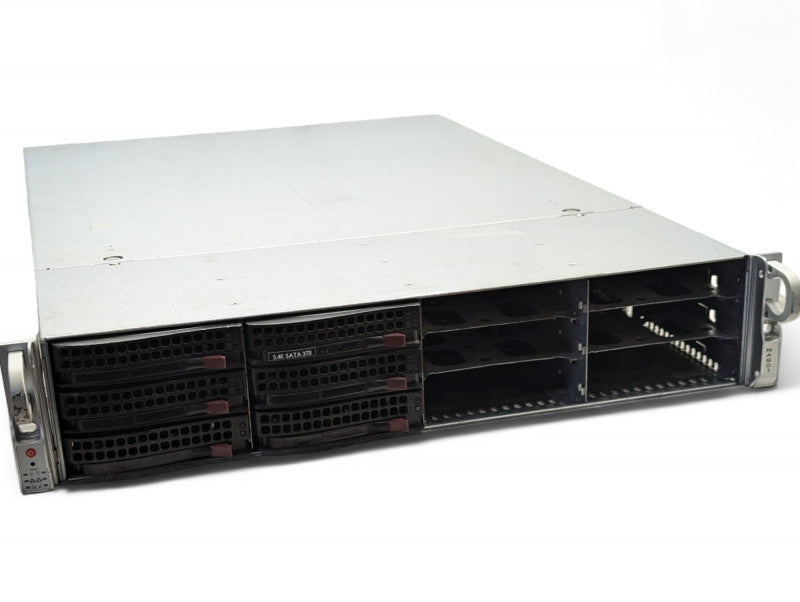 SuperMicro CSE-826 X8DTH-6F 2x Intel Xeon E5620 @ 2.40Ghz 24GB RAM  -