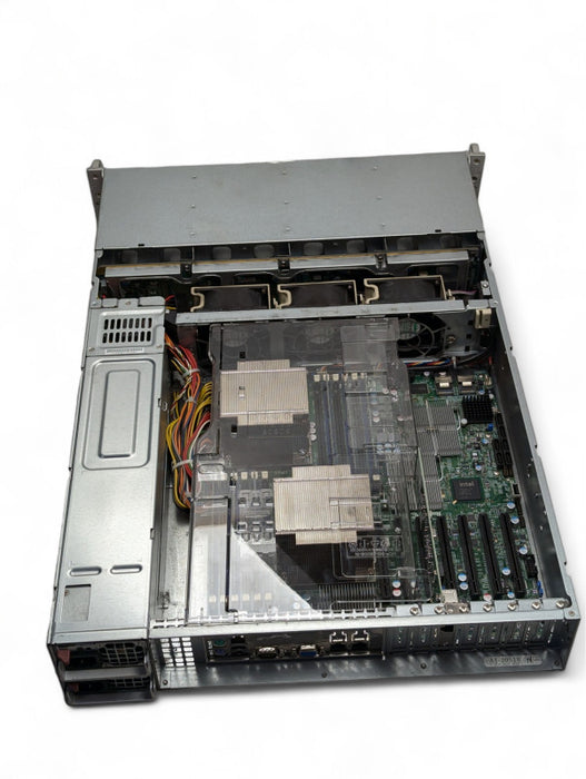 SuperMicro CSE-826 X8DTH-6F 2x Intel Xeon E5620 @ 2.40Ghz 24GB RAM  -