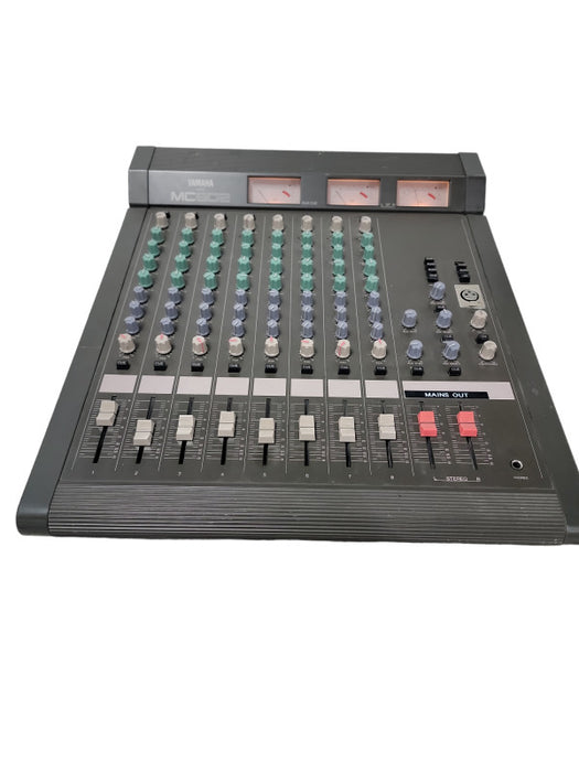 Vintage Yamaha Mixer MC802 Analog Audio Console System 8 Channel Sound Board