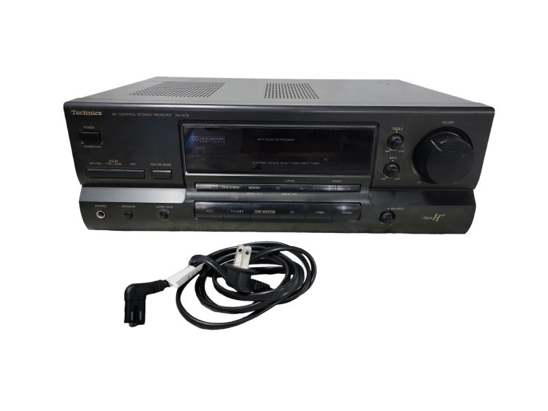 TECHNICS SA-G76 AM-FM Stereo Receiver
