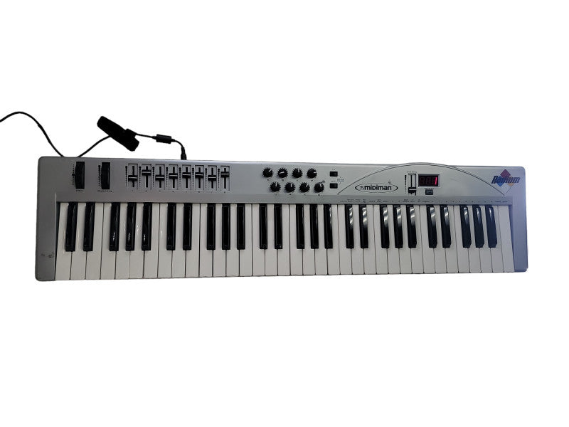 M-Audio Radium Midiman Keyboard 61 Keys Silver Q
