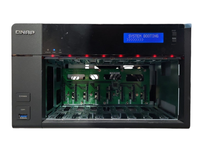 QNAP TS-853 Pro 8 Bay NAS, No HDD, No Caddies, READ