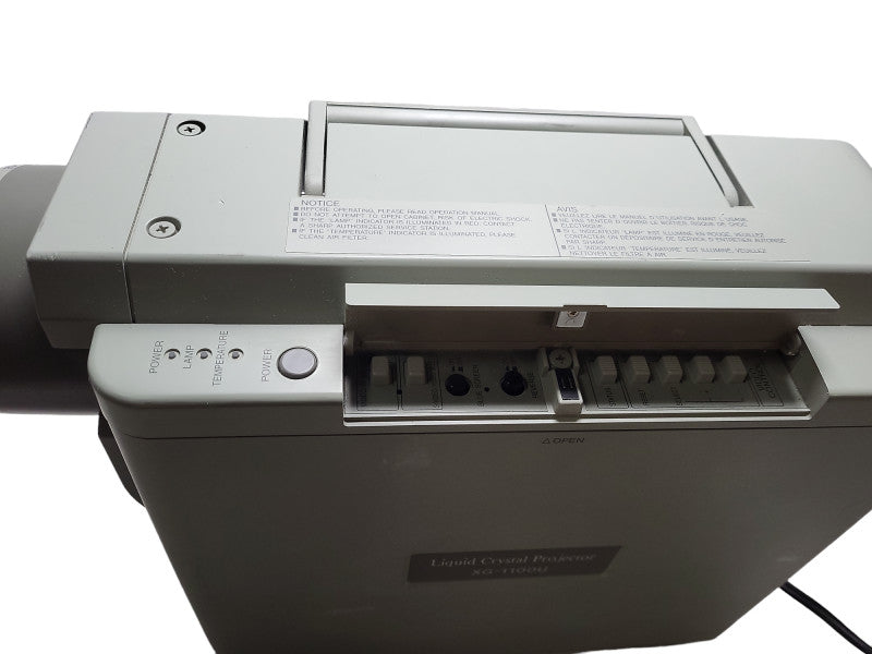 Vintage Sharp Vision Liquid Crystal Projector XG-1100U $