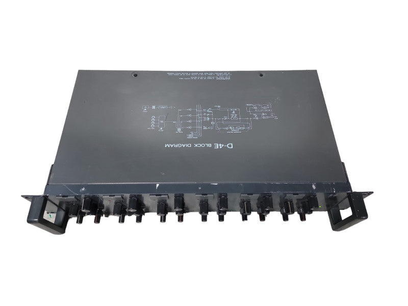 TOA D-4E Channel Electronic Music Mixer Preamplifier Equalizer Vintage