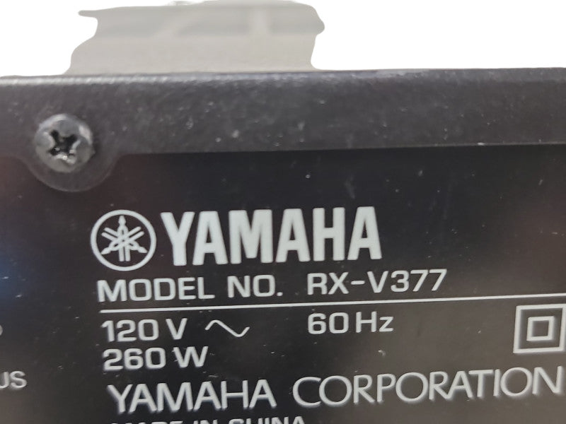 Yamaha RX-V377 5.1 Channel Home Theater HDMI AV Receiver