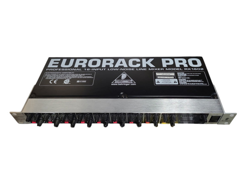 Behringer RX1602 Professional Multi-Purpose 16-Input Ultra-Low Noise Line Mix