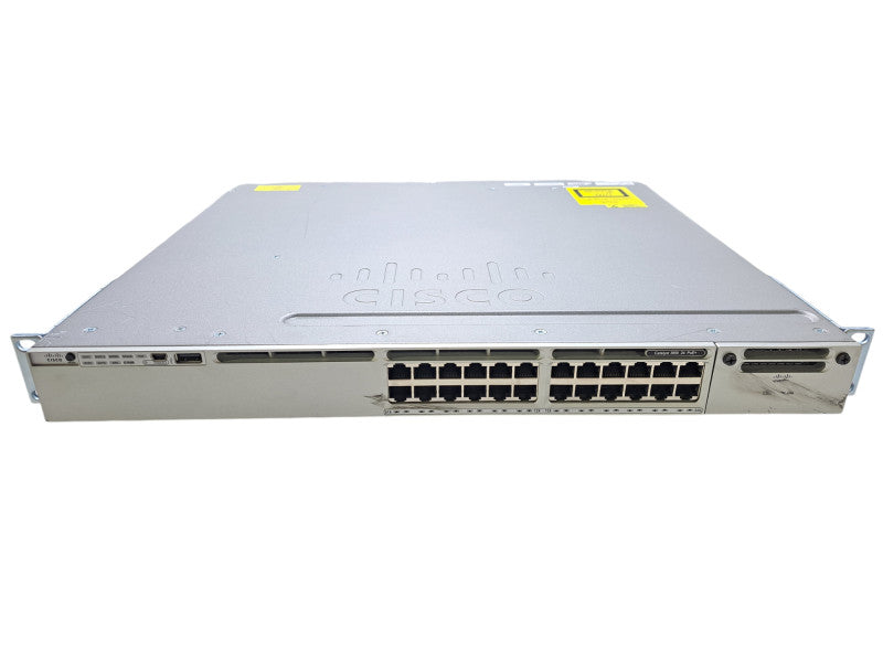 Cisco WS-C3850-24P-S V08 | 24-Port Gigabit PoE+ Switch | 1x 715W PSU