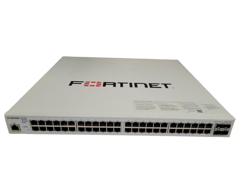 Fortinet FortiSwitch 448D-POE 48-Port Switch - 4x10GB SPF %