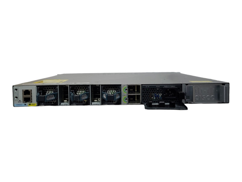 Cisco WS-C3850-24P-S, 24-Port Gigabit PoE+ Switch, 1x 715W PSU Q
