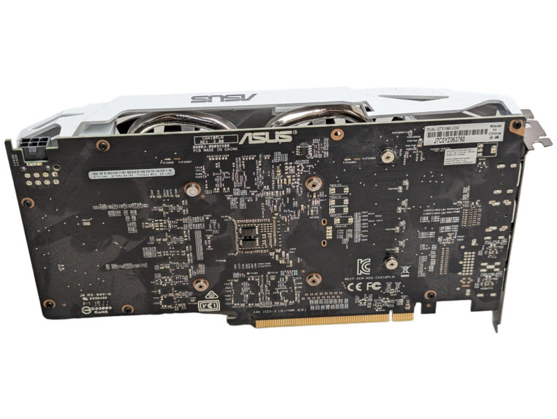 ASUS NVIDIA GeForce GTX 1060 3GB Graphics Card DUAL-GTX1060-O3G -