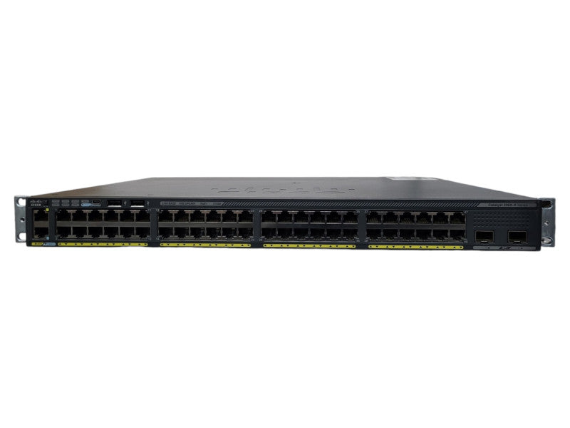Cisco WS-C2960X-48LPD-L, 48-Port Gigabit PoE+ Switch, 2x 10G SFP+ w/ Stack Q