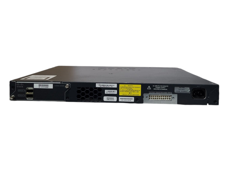 Cisco WS-C2960X-48LPD-L, 48-Port Gigabit PoE+ Switch, 2x 10G SFP+ w/ Stack Q