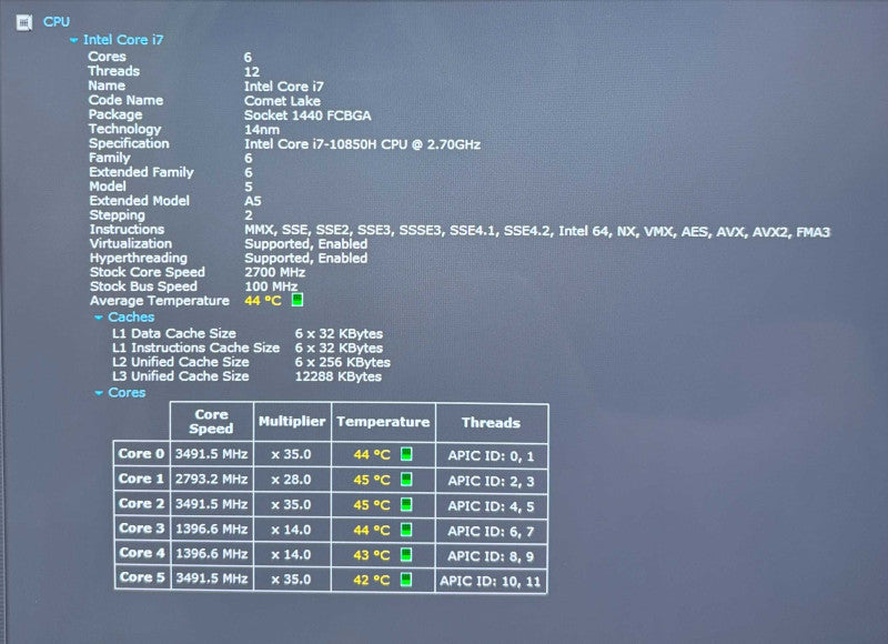 Dell Precision 5550 i7-10850H 4K TOUCH QUADRO T1000 4GB GPU 32GB 512SSD READ! Q Lap200