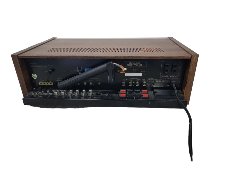 Vintage 1970's Pioneer SX-550 Stereo Receiver AM/FM Stereo Tuner Phono