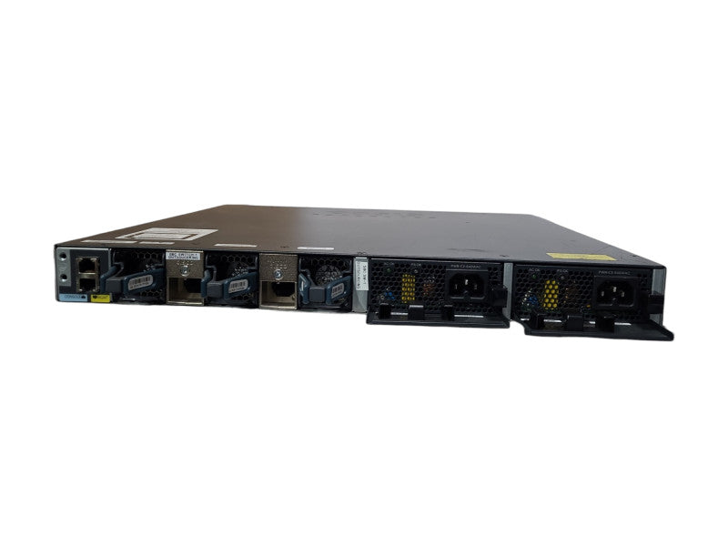 Cisco WS-C3650-24PS-L, 24 Port PoE+ Gigabit Switch + 2x 640W PSU & 4X1G
