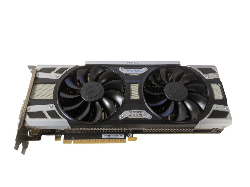 EVGA GeForce GTX 1070 ACX3.0 SC 8GB GDDR5 Graphics Card 3x DP, 1x HDMI 1x DVI Q