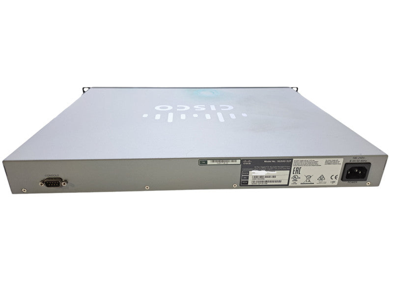 Cisco SG500-52P-K9 V06 | 52-Port Gigabit PoE Stackable Managed Switch