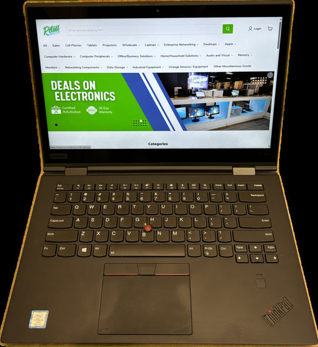 Lenovo ThinkPad X1 Yoga Touch Intel Core i5-8350U 16GB RAM 256GB SSD READ  Lap200