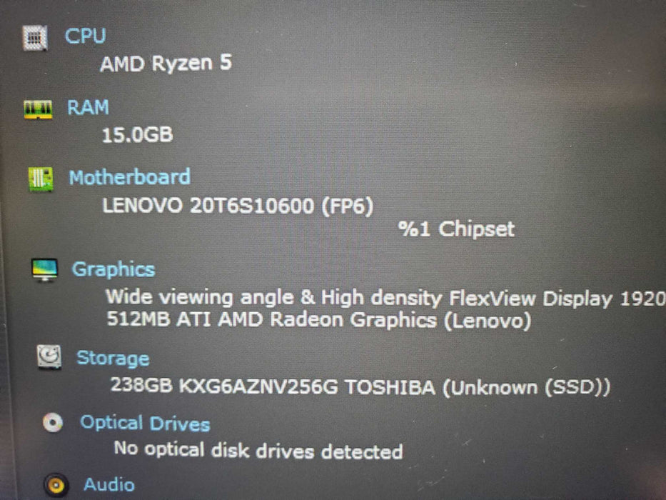 Lenovo ThinkPad E14 Gen 2 AMD Ryzen 5 4600U with 16GB RAM 256 GB SSD  Lap200