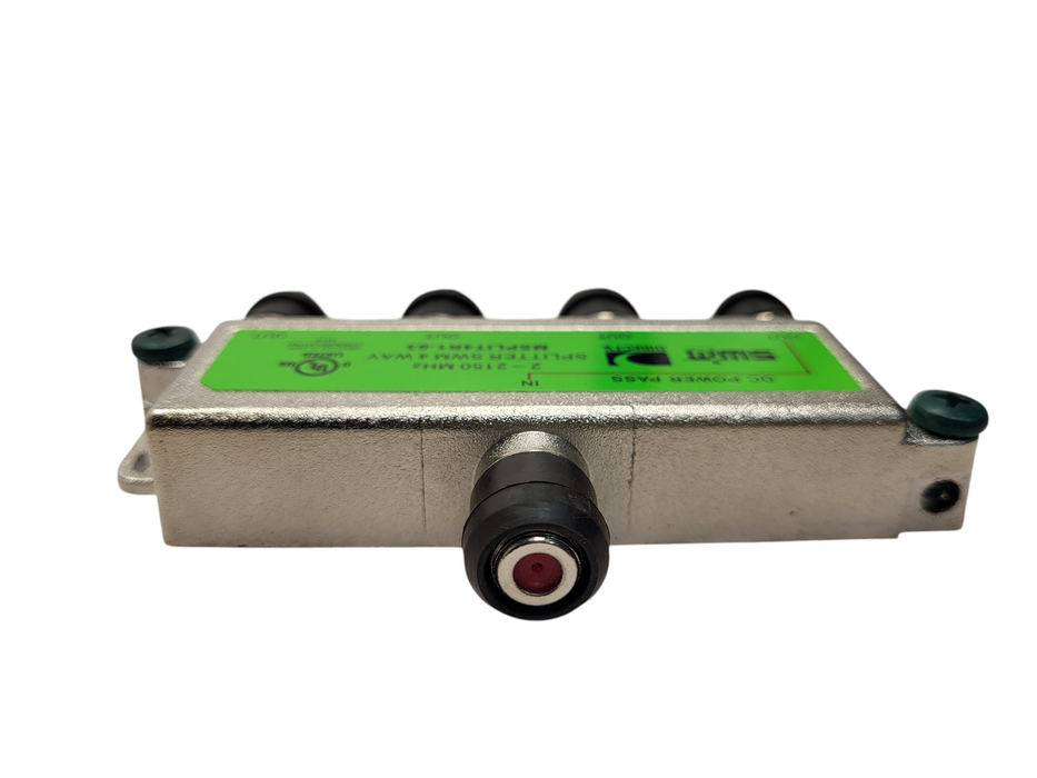 Brand New DIRECTV Approved SWM MRV 4-Way Wide Band Splitter MSPLIT4R1-03 Q$