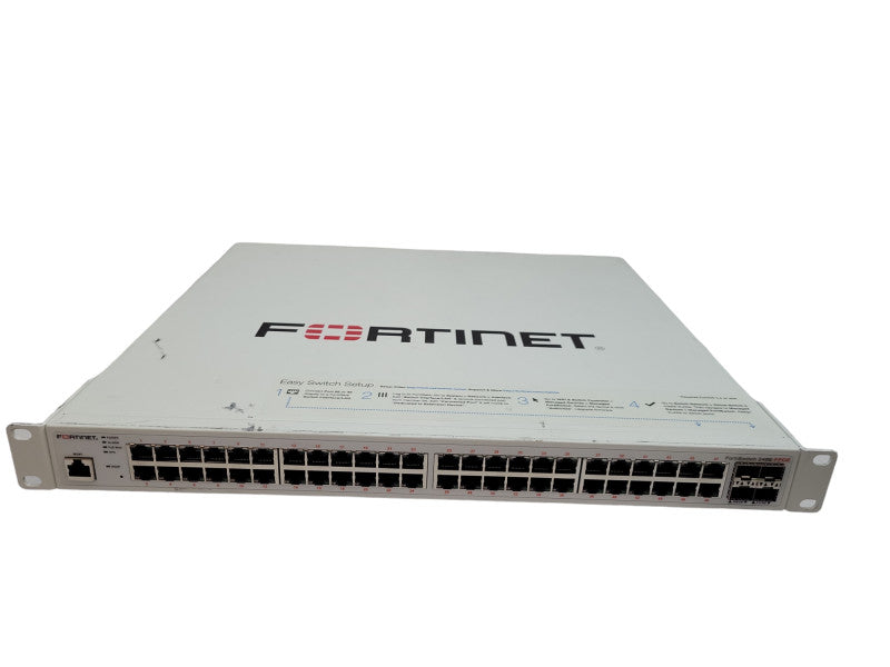 Fortinet FS-248E-POE 48-Port PoE+ FortiSwitch Q%