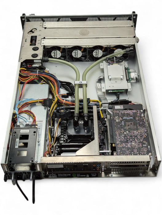Custom 2U WaterCooled Rack PC Intel Core i9-10980XE @ 3.00Ghz  -