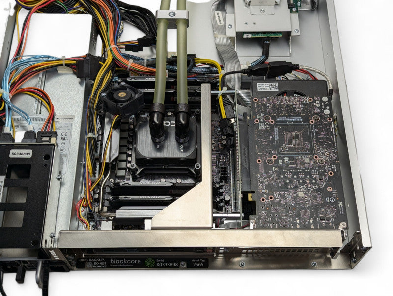Custom 2U WaterCooled Rack PC Intel Core i9-10980XE @ 3.00Ghz  -