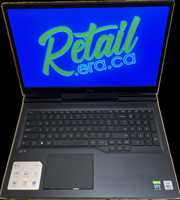 Dell G7 7700 i7-10750H@2.6GHz NVIDIA GeForce RTX2070 8GB GPU 32GB RAM 1TB SSD Q Lap200