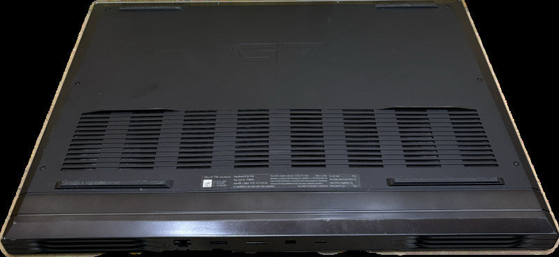 Dell G7 7700 i7-10750H@2.6GHz NVIDIA GeForce RTX2070 8GB GPU 32GB RAM 1TB SSD Q Lap200