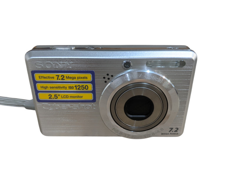 Sony Cyber-shot DSC-S750 Digital Camera - w/ Battery, Charger, & Case