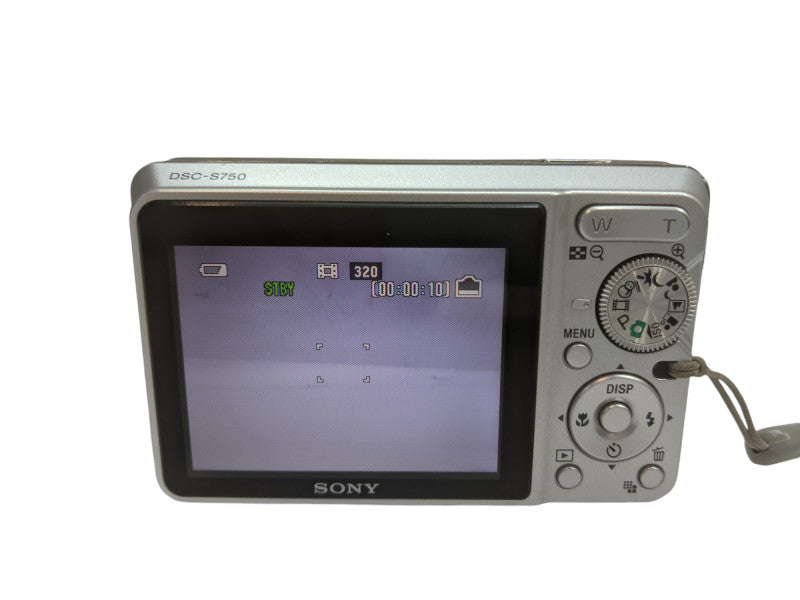Sony Cyber-shot DSC-S750 Digital Camera - w/ Battery, Charger, & Case