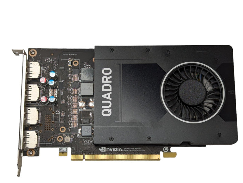 NVIDIA Quadro P2000 5GB Graphics Card 4x DisplayPort Q-