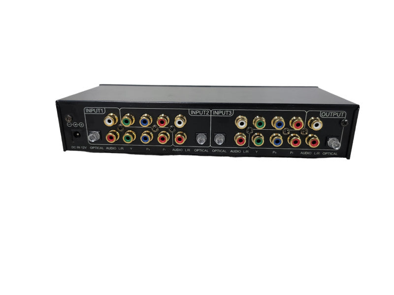 Impact Acoustics 3-Play High Performance Component Video Audio Selector