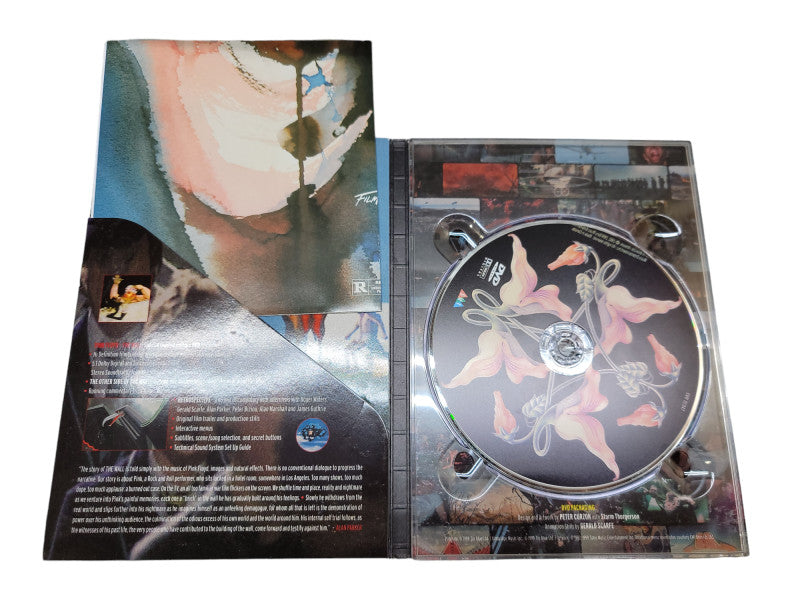 Pink Floyd The Wall Movie DVD w/ Poster  β