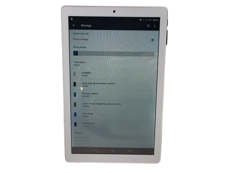 Unknown brand Android Tablet 10" 640GB $