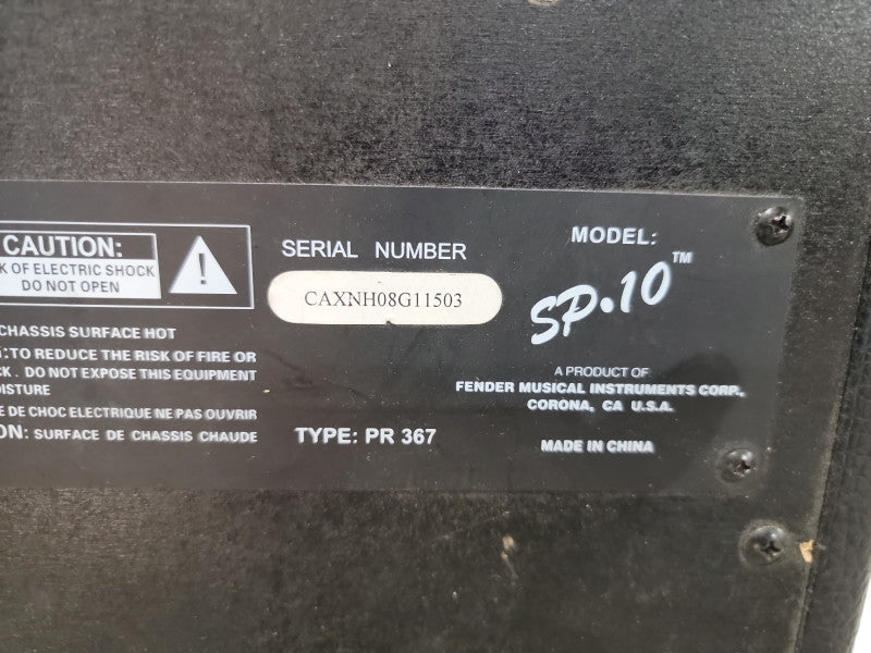 Fender Squier SP-10 Electric Guitar Amp (PR-367 22W)
