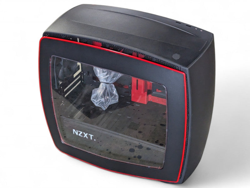 NZXT Manta Mini ITX Case Matte Black / Red  -