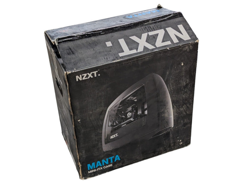 NZXT Manta Mini ITX Case Matte Black / Red  -