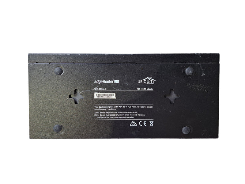 Ubiquiti Networks ERLite-3 EdgeRouter Lite 3-Port Router | Factory Reset