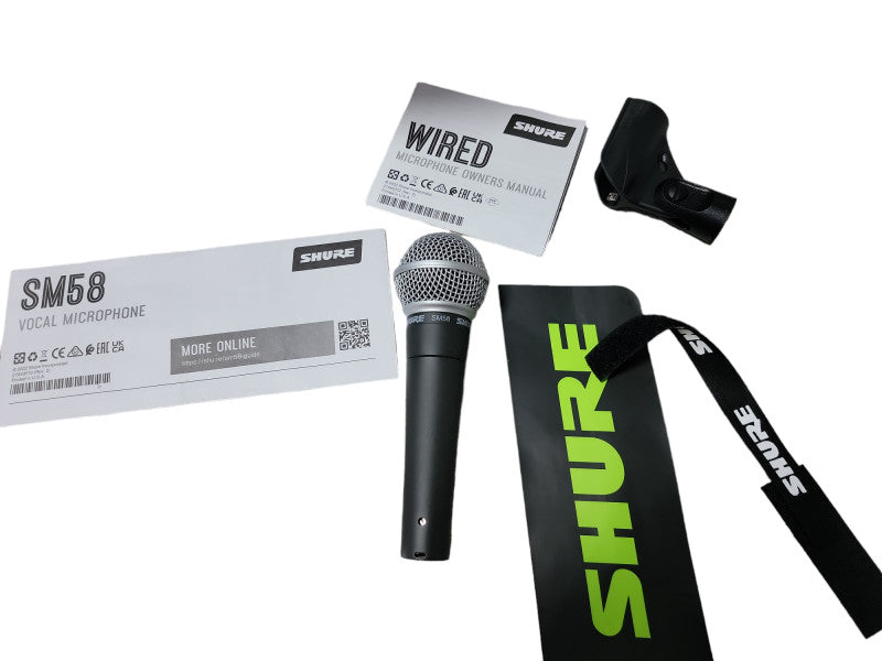 Batch of 5x Shure SM58LC Dynamic Wired XLR Professional Microphone| For Parts