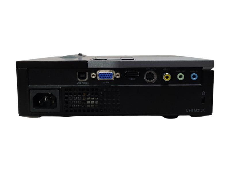 Dell M210X XGA Portable Projector, Lamp Hour: 812Hrs w/ Case & HDMI