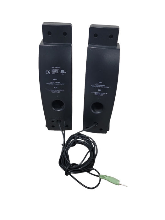 ALTEC LANSING SERIES 100 POWERED SPEAKERS 9V 400mA Amplified Speaker System